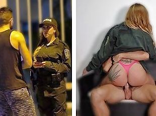 exército, traseiros, escritório, público, amador, latina, polícia-police, pénis