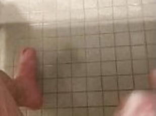 Public shower jerk session part 2