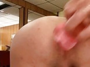 Gf films sissy boyfriend fucking himself and cumming