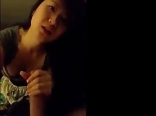 Perfect asian deep deepthroat held down