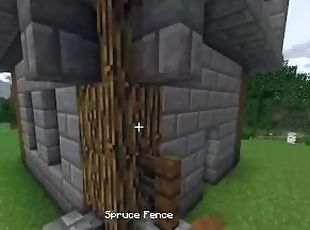 How to build a small medieval house in Minecraft