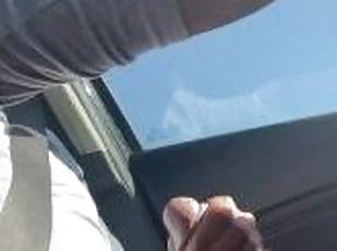 Jerking my BBC while driving