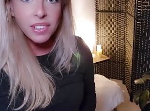 massage, pov, trosor, blond, fetisch, retande