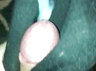 strømpebukse, amatør, cumshot, milf, svart, føtter, cum, fetisj, jeans, footjob