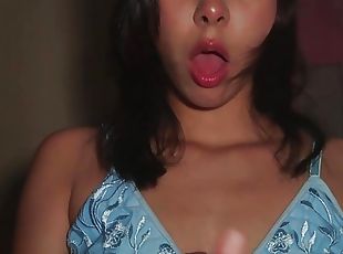 My step sister tastes my cock inside her mouth. Her throat was so tight Cindy Luna Petite and Axl Rey