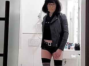 transsexuelle, amateur, mature, milf, allemand, cam, voyeur, salope, bas, européenne