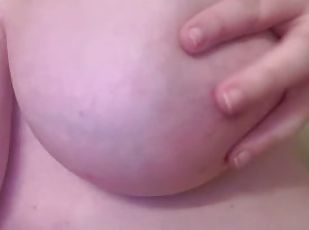 Playing with my huge breast (OFghs23)