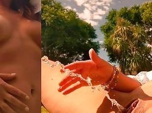 tate-mari, masturbare-masturbation, orgasm, in-afara, public, tasnit, amatori, milf, latina, piscina