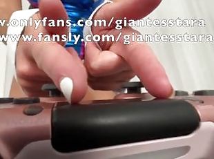 Giantess D.Va shrinks and Buttcrushes Pussy Rub Trailer