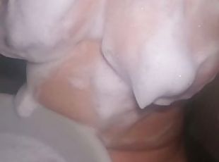 bañando, tetas-grandes, amateur, madurita-caliente, mamá, japonés, hentai, madre, pechugona, tetas