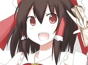 Teaser Reimu Hakurei accepts your donation (Hentai Joi)