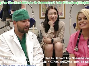 CLOV Mina Moon Gyno Examination by Doctor Tampa and Destiny Cruz