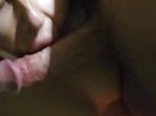 SLUTTY girlfriend blowing my mind away while she cums on Dildos