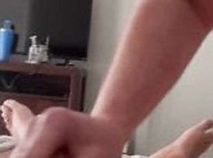 I like teasing a thick cock before I sit on it ????????