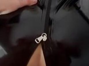 Latex catsuit sex homemade