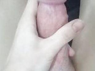 A Little Precum While Stroking