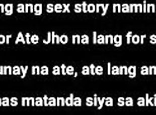 Tagalog Sex Story- Ate Jho, ang matanda kong ka officemate