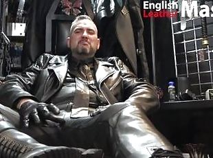 Verbal leather Master humiliates you and tells you to worship his boots PREVIEW