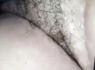 karvainen, orgasmi, amatööri, kypsä, eebenpuinen, milf, äityli, pov