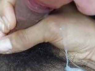 masturbation, anal, ados, ejaculation-interne, blonde