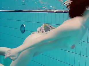 Russian Petite Skinny Beauty Lera Underwater