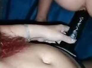 gode-ceinture, femme, amateur, anal, ejaculation-sur-le-corps, énorme-bite, jouet, hardcore, gangbang, ejaculation-interne