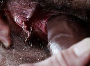 klitoris, aşırı, kıllı, kocaman-huge, mastürbasyon-masturbation, boşalma, amcık-pussy, sarışın, sevimli, binme