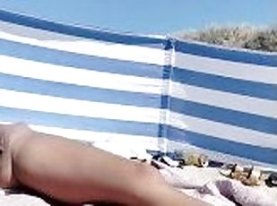 gros-nichons, nudiste, public, chatte-pussy, femme, amateur, ados, latina, couple, plage