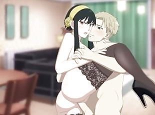 Spy X Family Loid fuck Yor hentai cartoon anime handjob creampie asian japanese naruto demon slayer