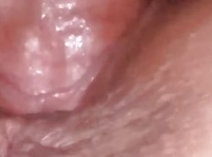 Pounding my girlfriends pussy with my huge cock