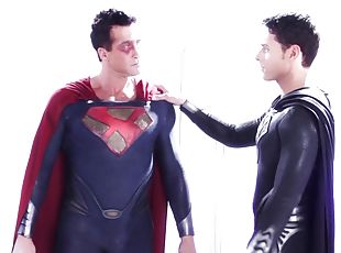 Stunning role play shows Superman ramming a gorgeous female