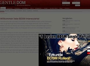 allemand, bdsm, fétiche, bondage, entrevue, femme-dominatrice, fessée