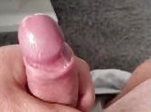 Handjob with pornofilm