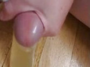 masturbation, orgasme, pisser, amateur, ejaculation-sur-le-corps, énorme-bite, ejaculation, solo, hôtel, bite