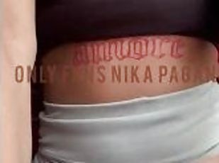 teta-grande, público, amador, adolescente, latina, autocarro, sozinho, realidade, tatuagem