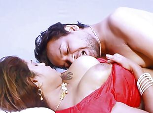 Indian wife with big boobs filmed working cock like true sluts