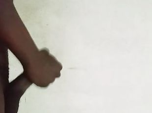 Sweet big black dick masturbating